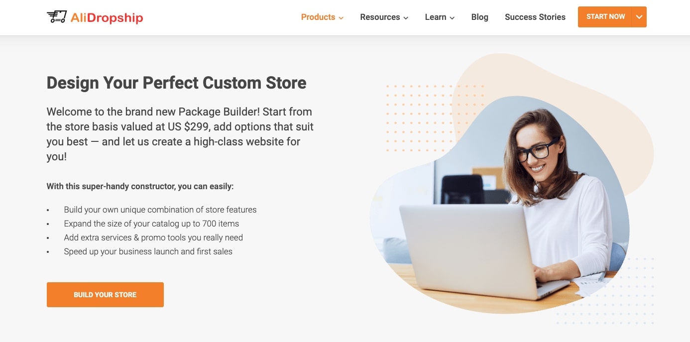 an image that shows how to set up an online store of your dream