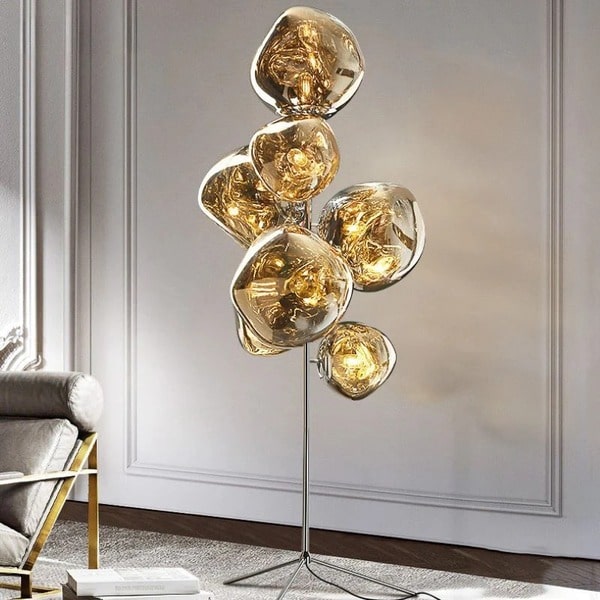 lava floor lamp photo