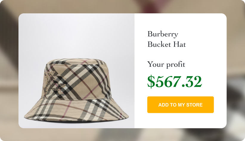 Burberry Bucket Hat