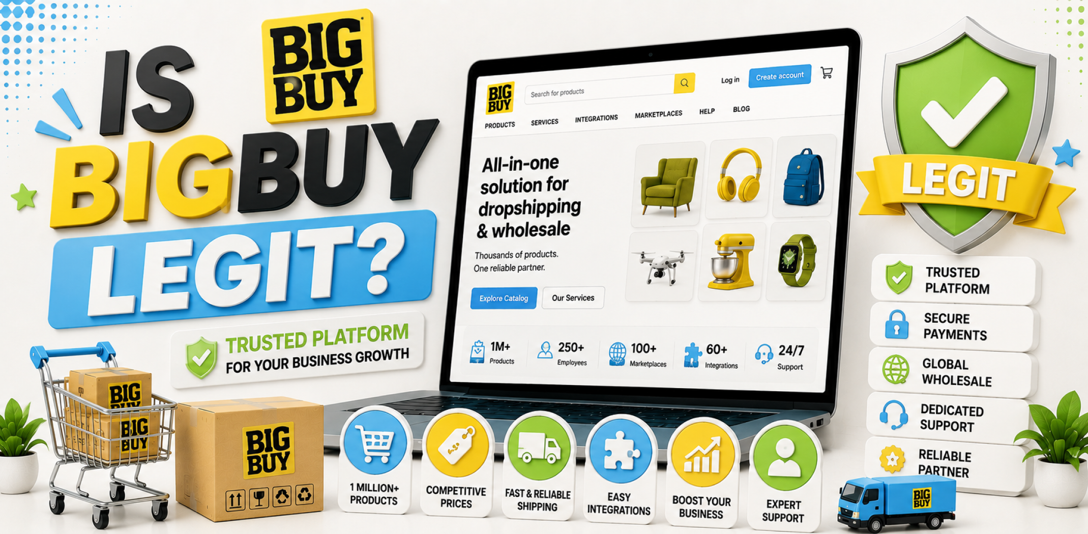 Featured image for an article about Is BigBuy legit.