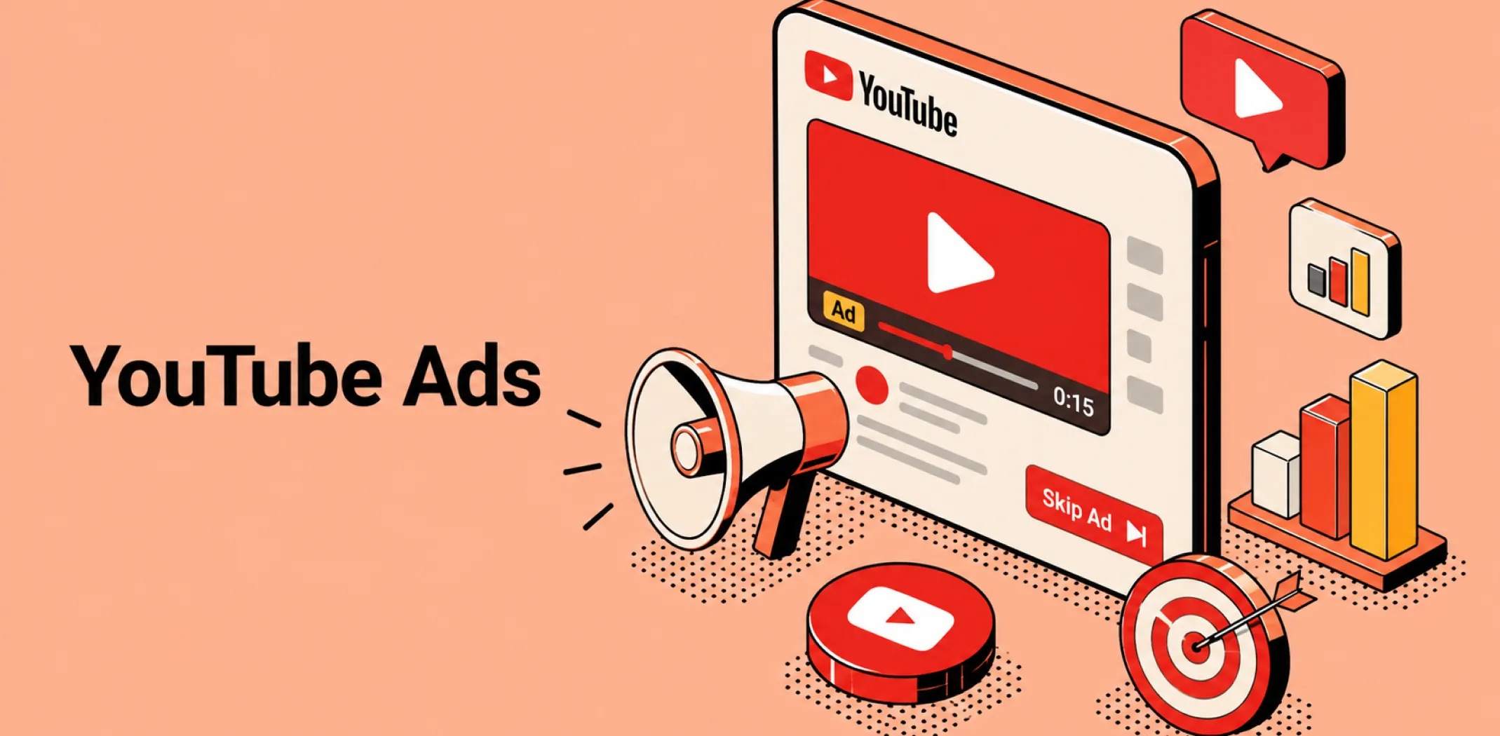 Featured image for an article about YouTube Ads